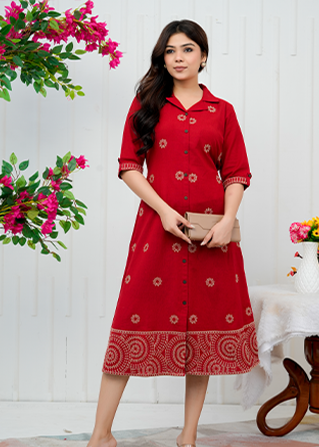 Red Choki Dani Dress