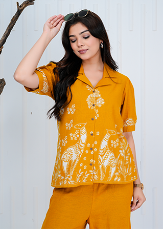 Mustard Mrig Coordset