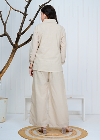 Beige Bloom Coordset