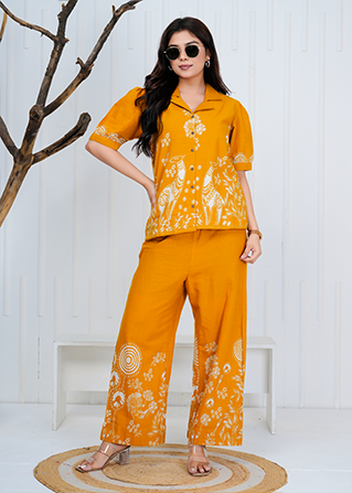 Mustard Mrig Coordset