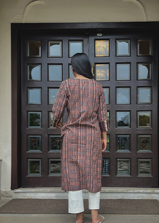 Handblock Sifli Kurti