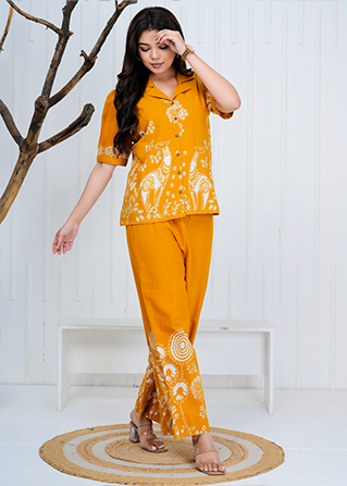 Mustard Mrig Coordset