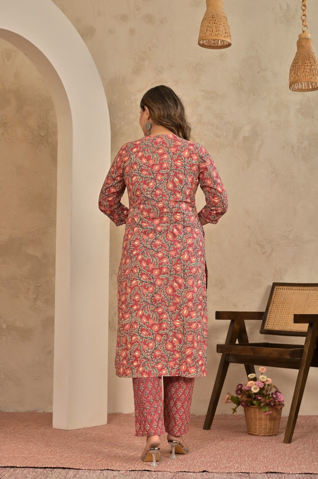 Red Anarkali Suit