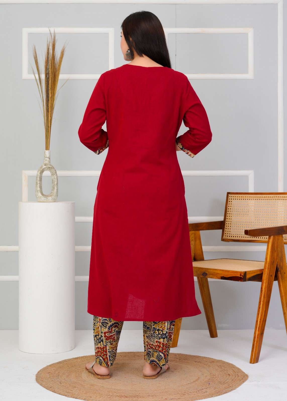 Laal-Tarang Suit Set