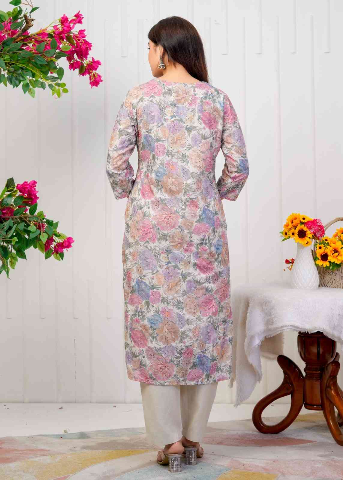 Floral Sifli 3pc set
