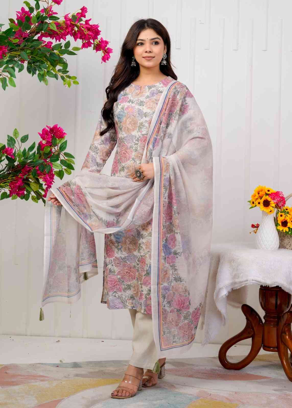 Floral Sifli 3pc set