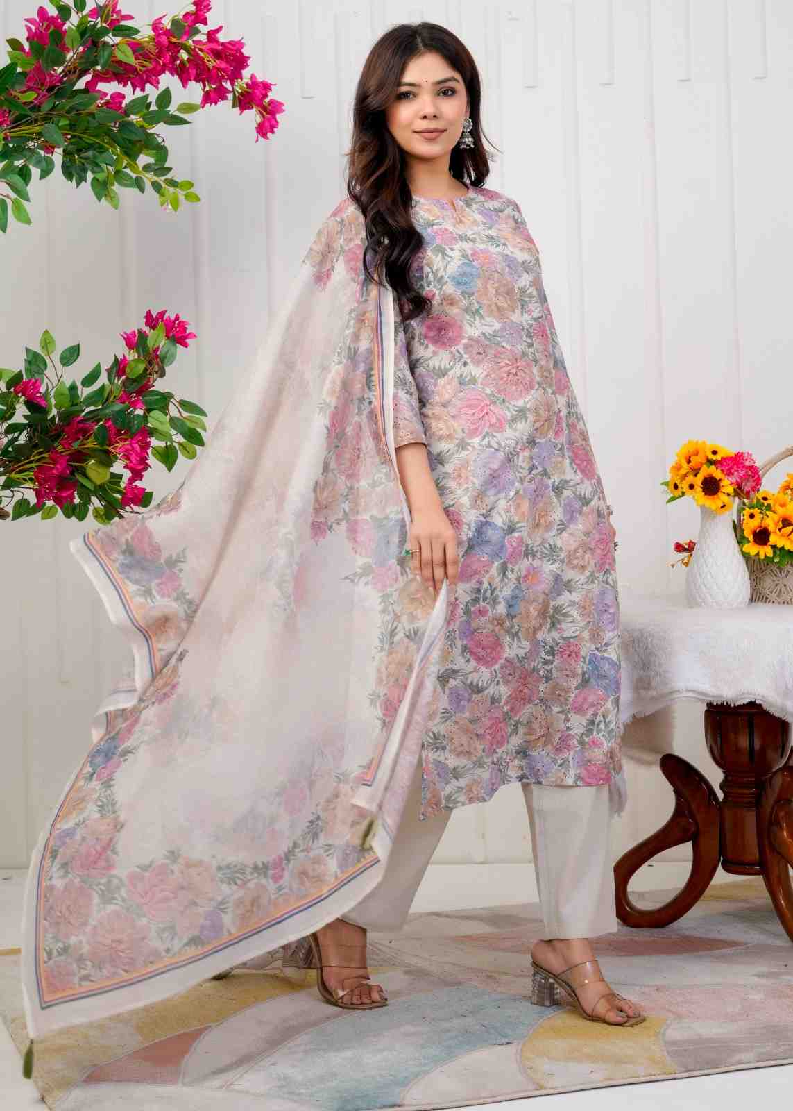 Floral Sifli 3pc set