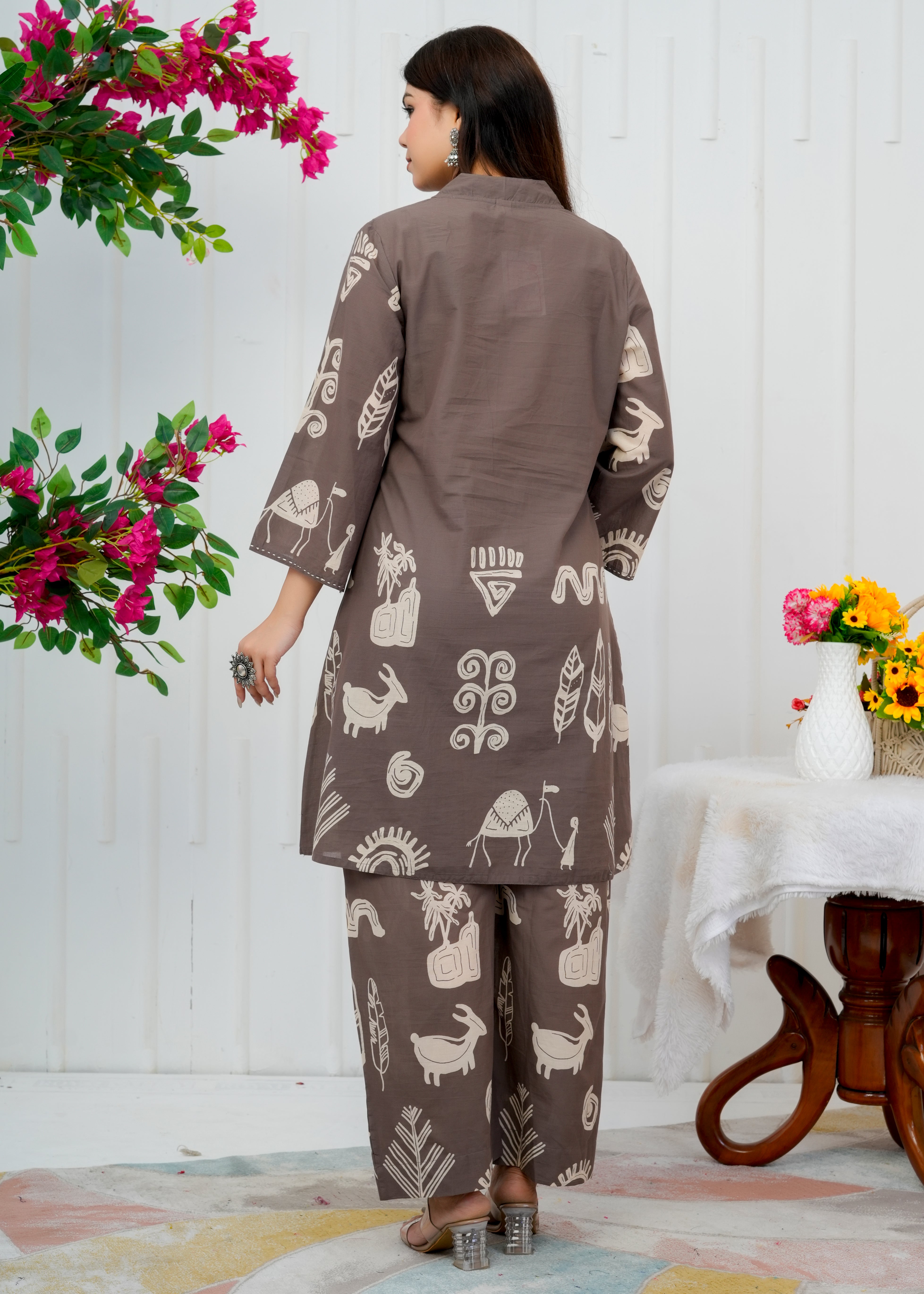 Charcoal Abstract Coordset