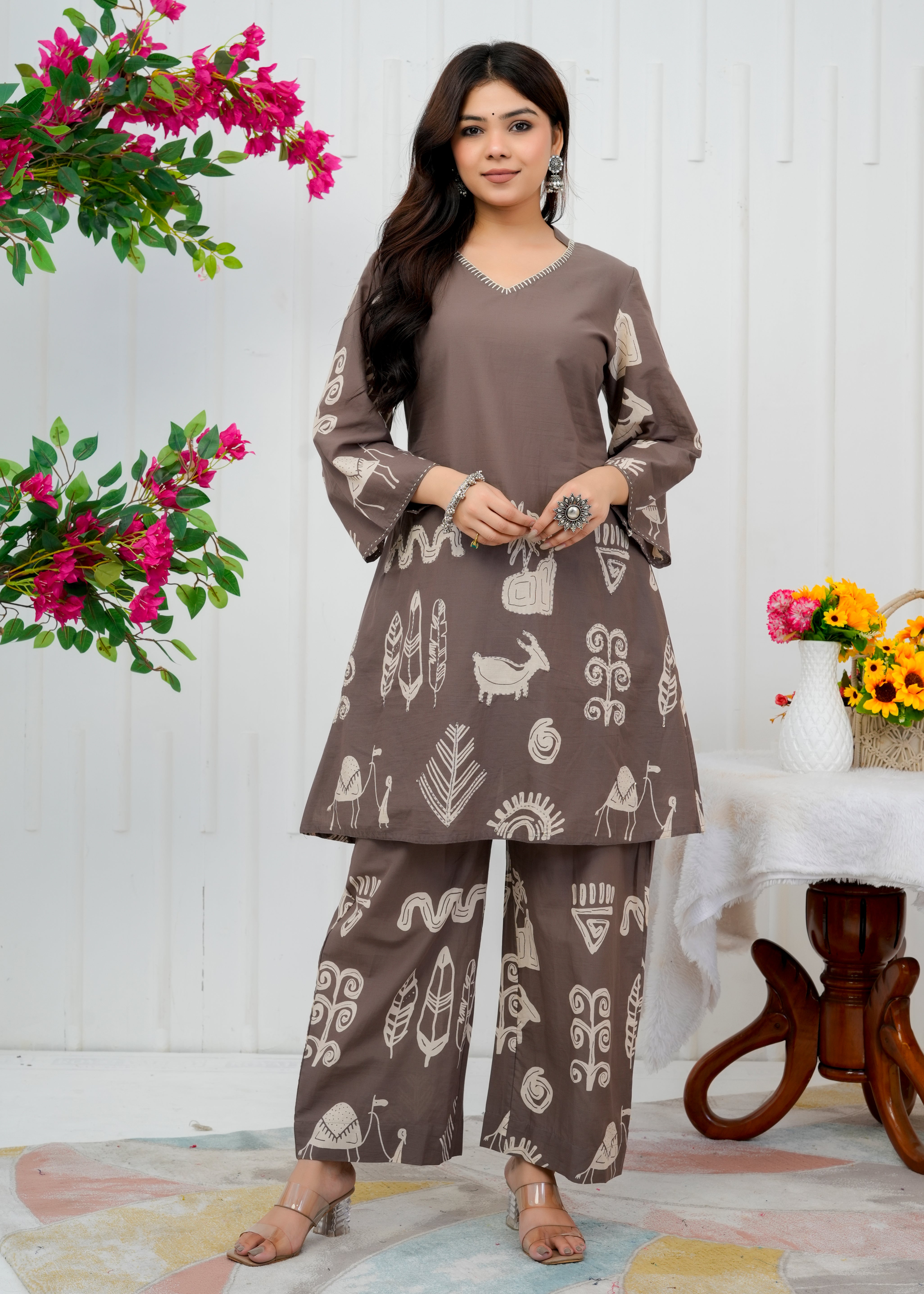 Charcoal Abstract Coordset