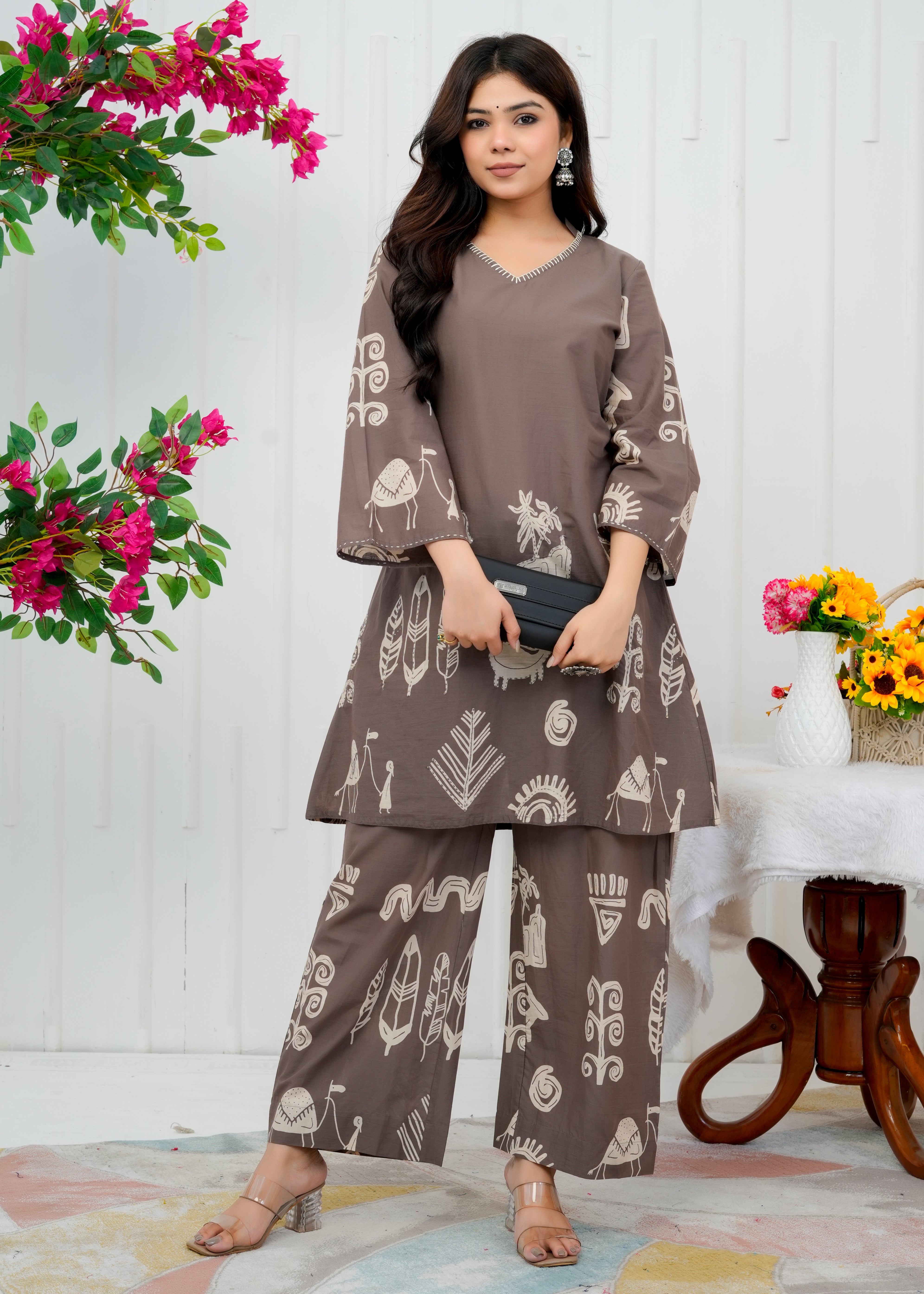 Charcoal Abstract Coordset