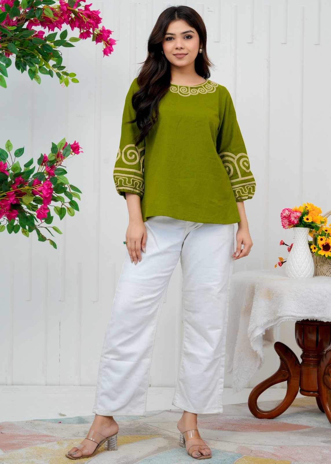Green Chic Dori Top