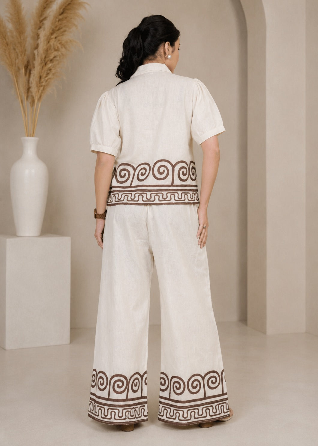 Off-White Chic Dori Co‐ord Set