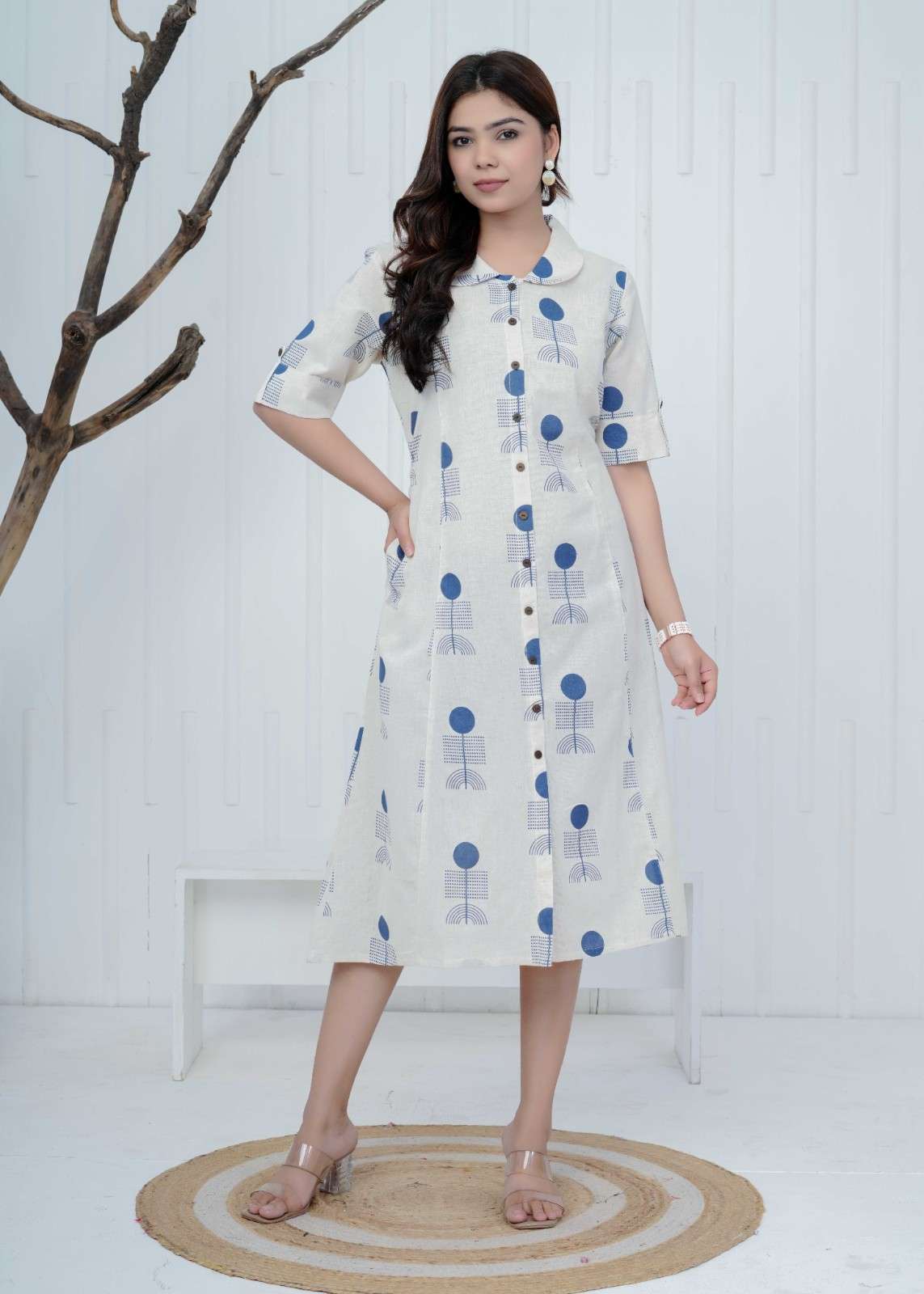 Geometric Muse Dress