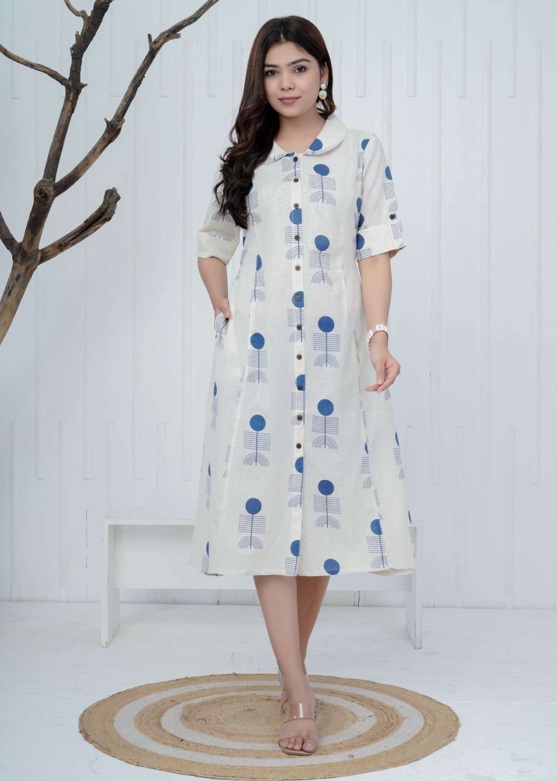 Geometric Muse Dress