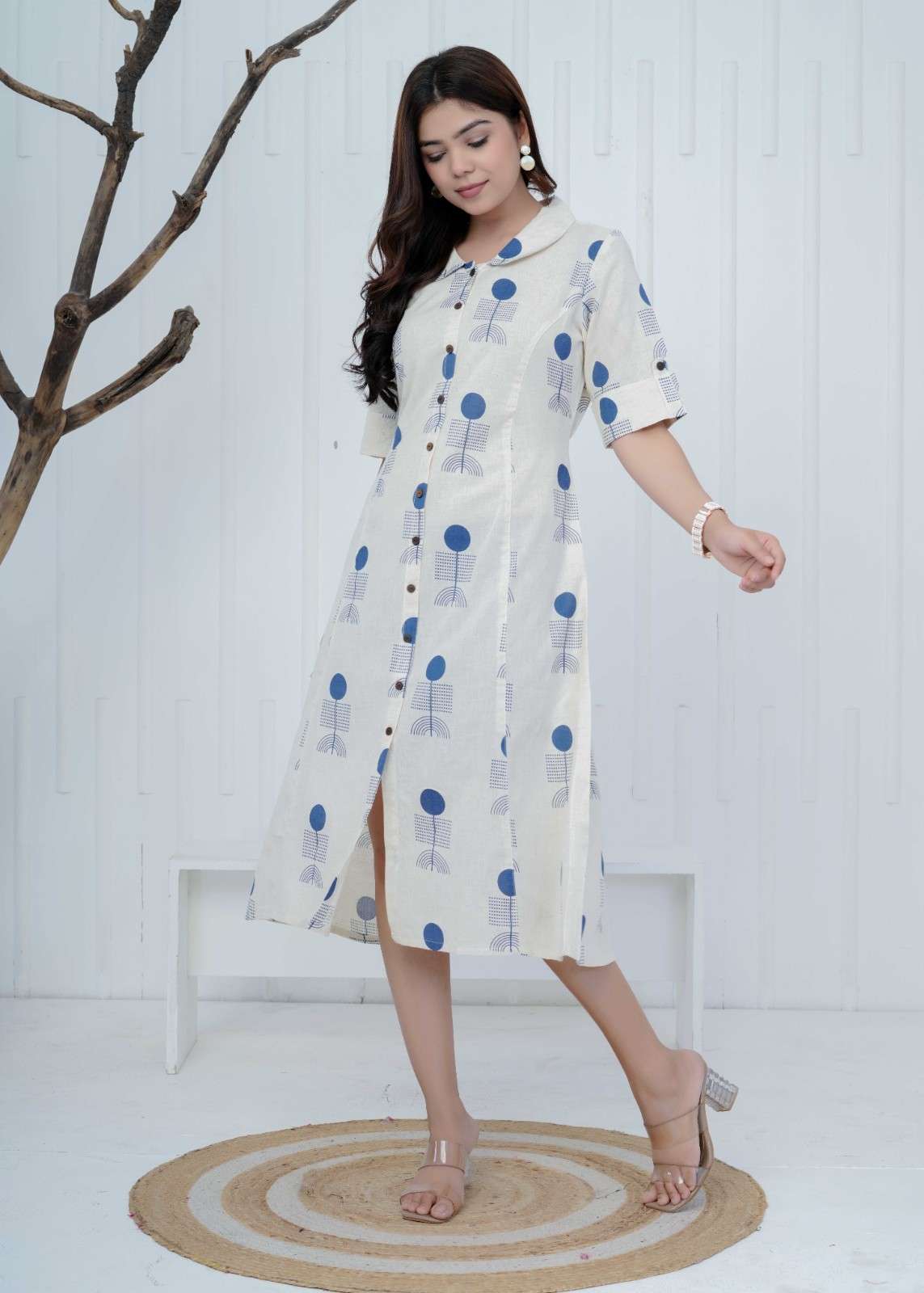 Geometric Muse Dress