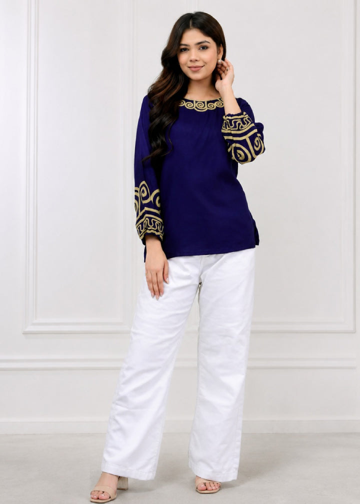 Blue Chic Dori Top