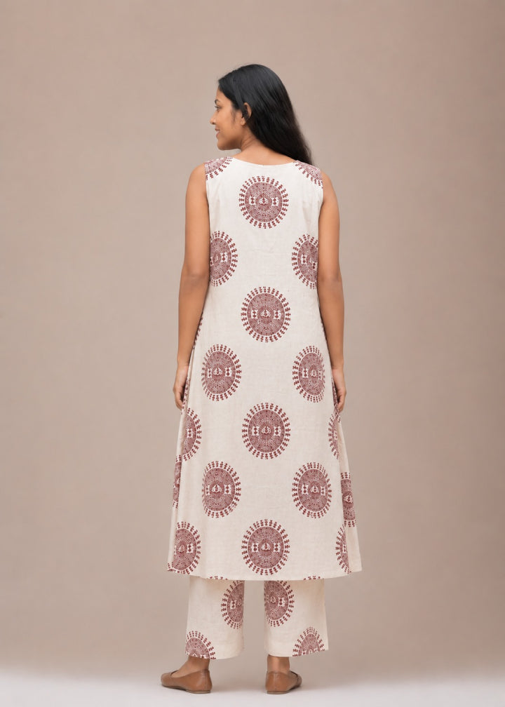 Worli Sleeveless Co‐ord Set