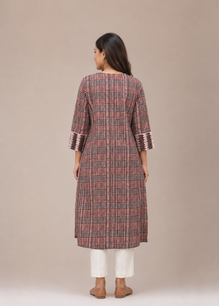 Handblock Sifli Kurti