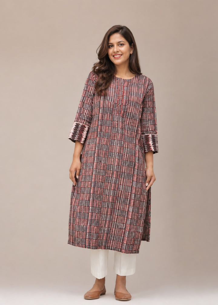 Handblock Sifli Kurti