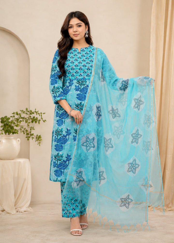 Firozi Noor Suit Set