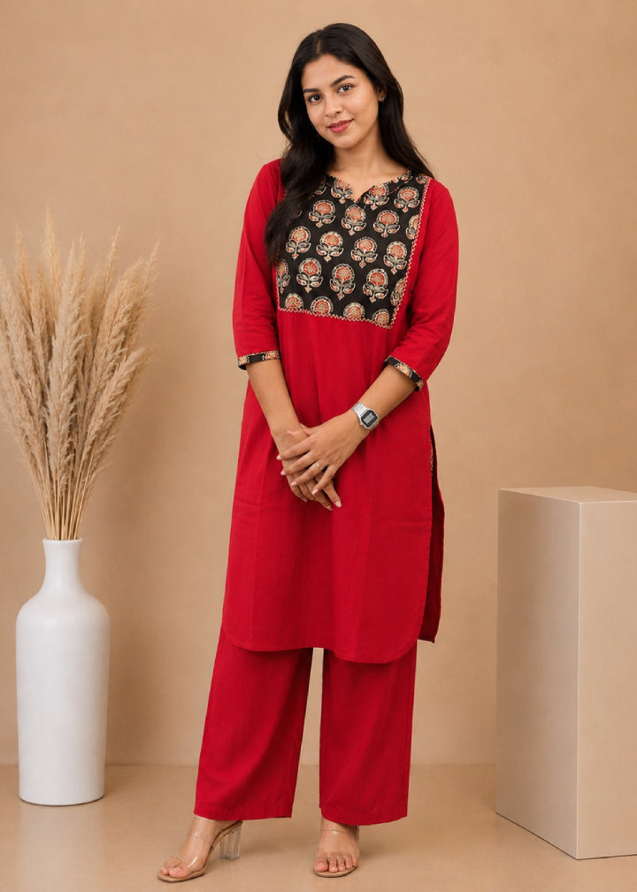 Patch‐Raag Co‐ord Set