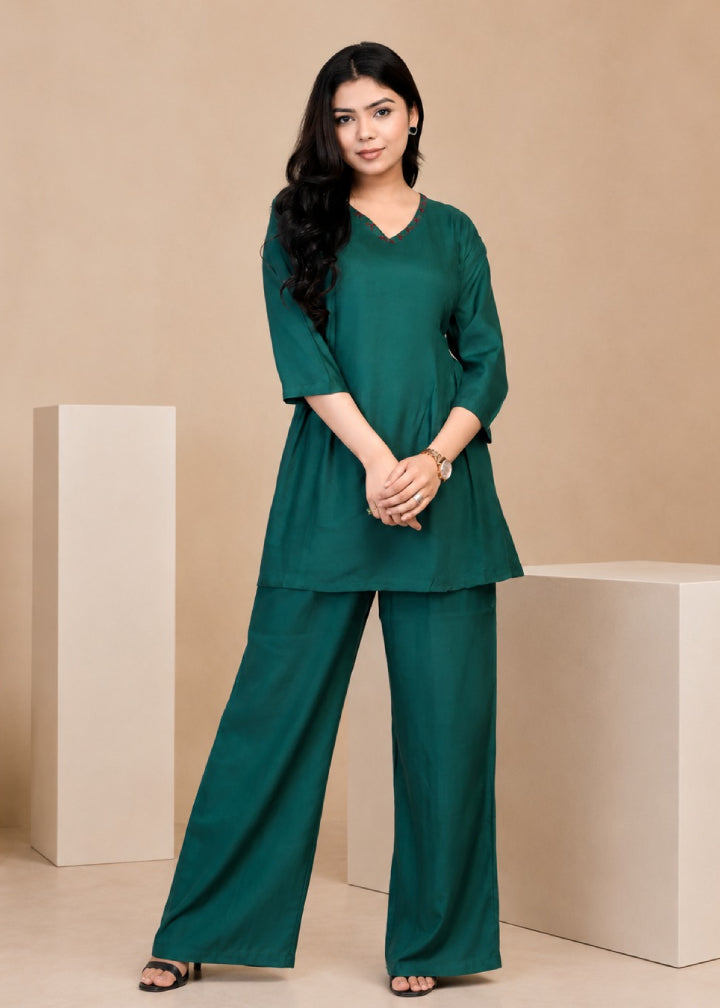 Boho Silky Co‐ord Set
