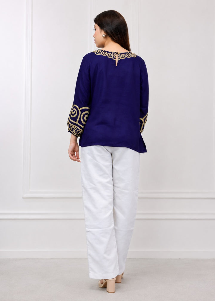 Blue Chic Dori Top