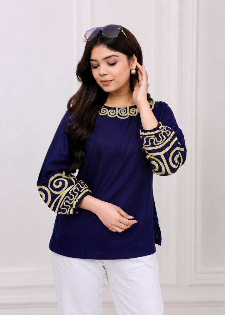 Blue Chic Dori Top