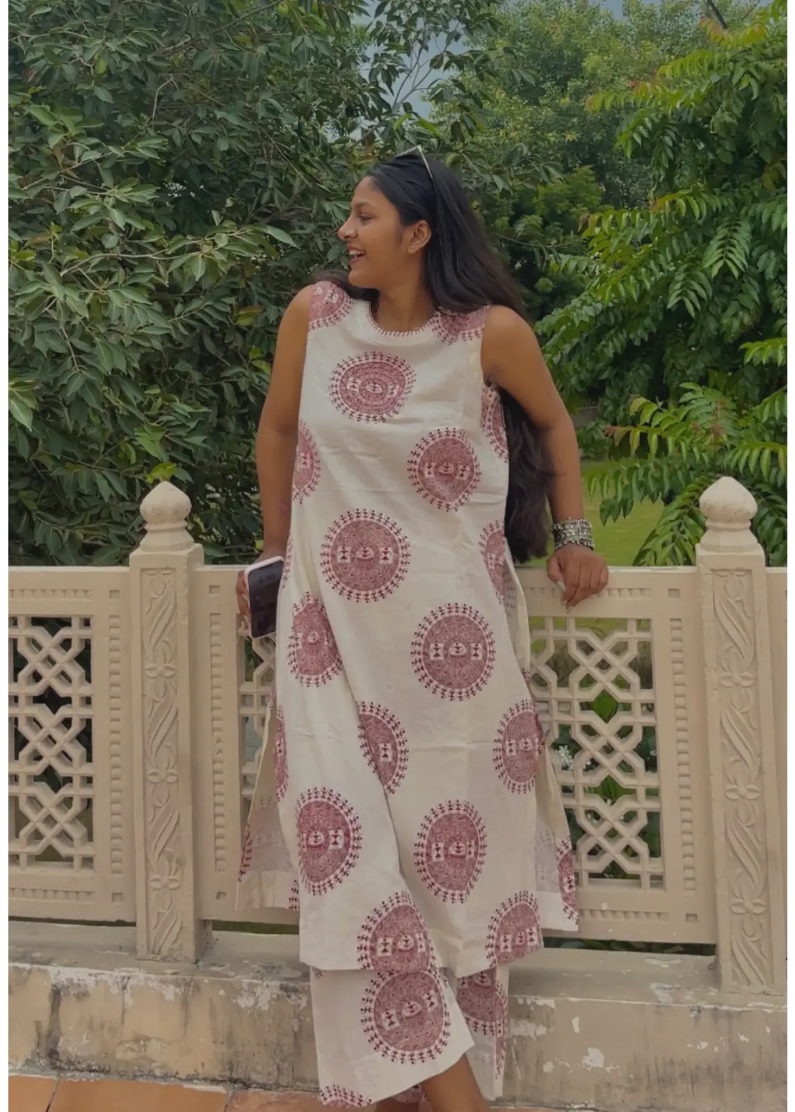 Worli Sleeveless Coordset