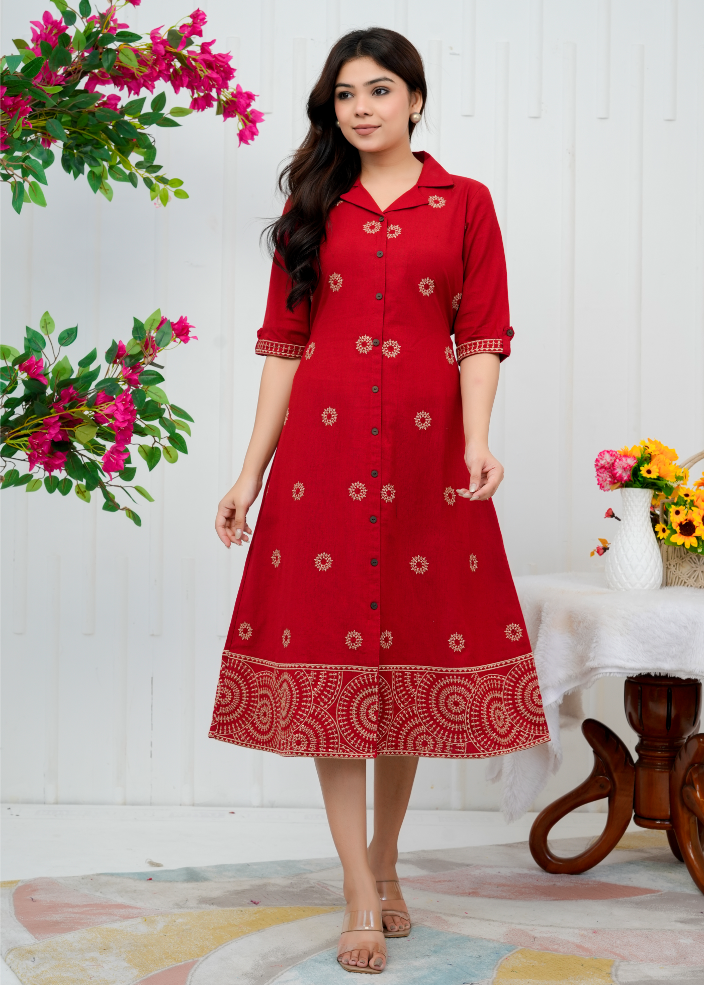 Red Choki Dani Dress