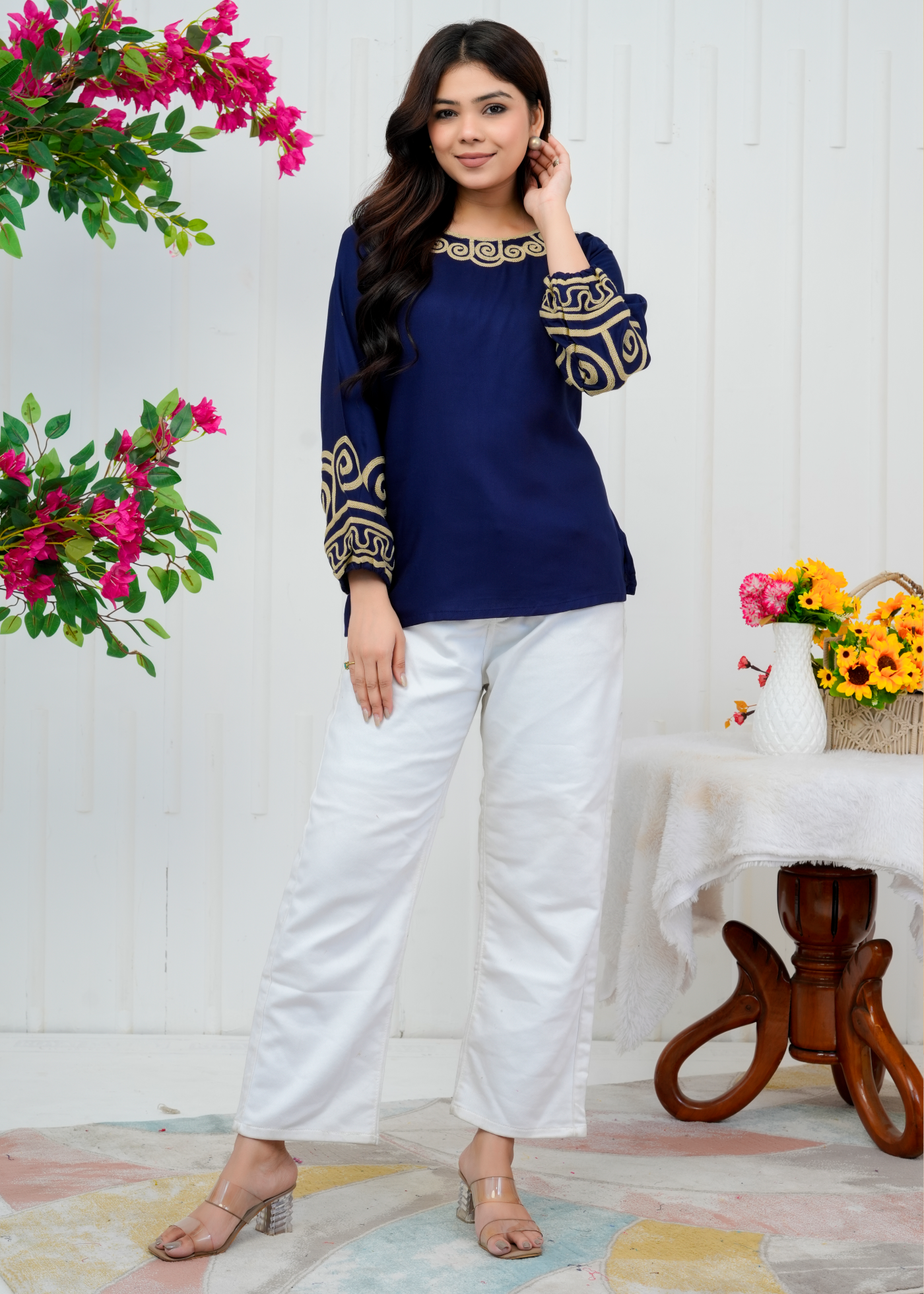 Blue Chic Dori Top